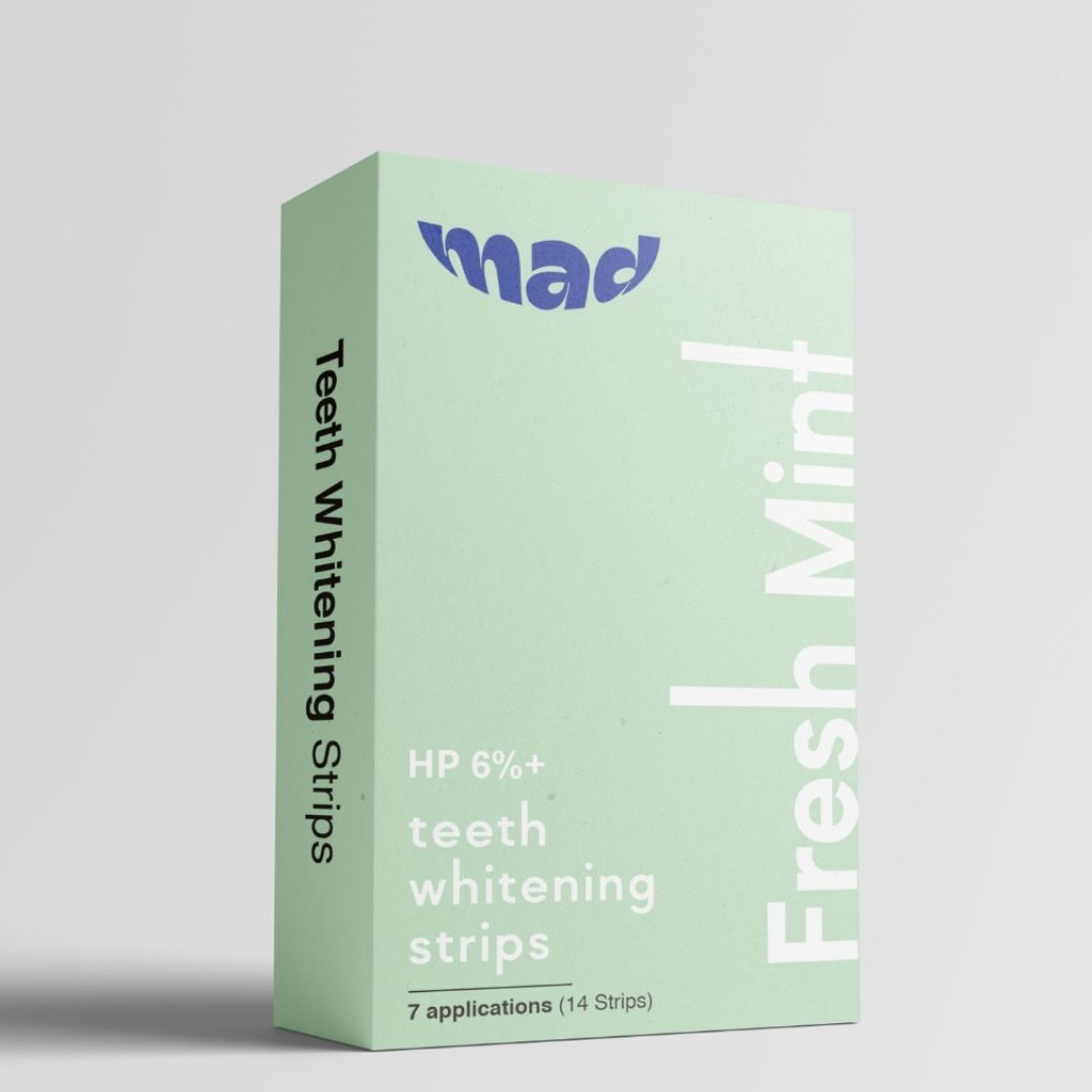 MAD Dental Pro White Strips + MAD Teeth Whitening Powder (HIGHLY RECOMMENDED) 50% EXTRA DISCOUNT Sale price
